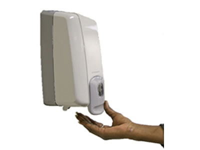 hand sanitiser wall dispenser