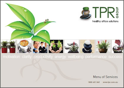 TPR GROUP menu of services
