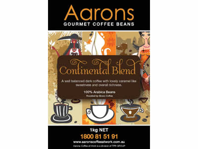 continental blend coffee beans